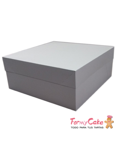 Caja Blanca para Tartas 30x40x15cm