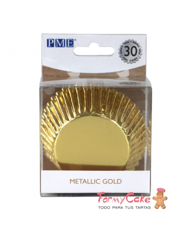 Cápsulas PME Oro Metálico 30ud.