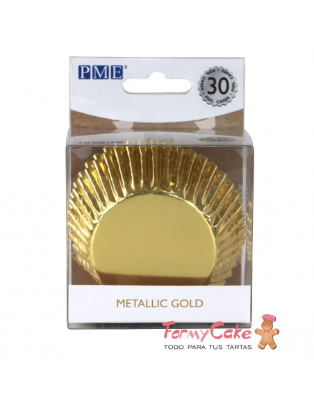 Cápsulas PME Oro Metálico 30ud.