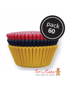 Cápsulas Party Fun 3 Colores 60ud PME