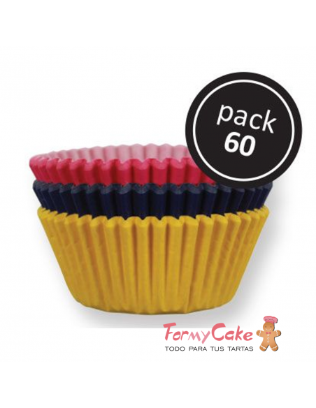 Cápsulas Party Fun 3 Colores 60ud PME