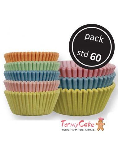 Cápsulas Pastel 3 Colores 60 ud PME