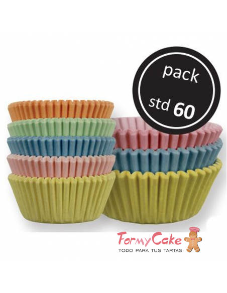 Cápsulas Pastel 3 Colores 60 ud PME