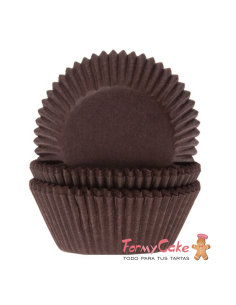 Minicápsulas Marrrón 60ud House of Marie 