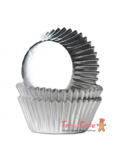 Minicápsulas Plateada Metalizada 36ud House of Marie 