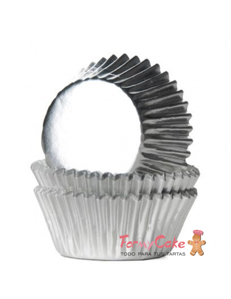 Minicápsulas Plateada Metalizada 36ud House of Marie 