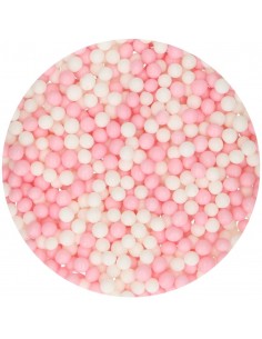 Perlas Blandas Rosa/Blanco 60gr Funcakes 2