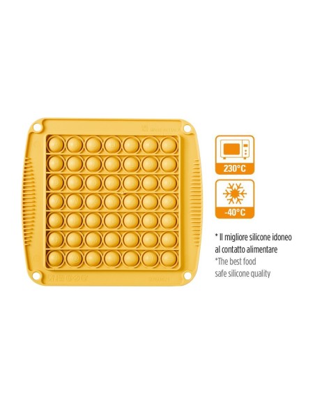 Molde de Silicona Cuadrado Decorpop Decora