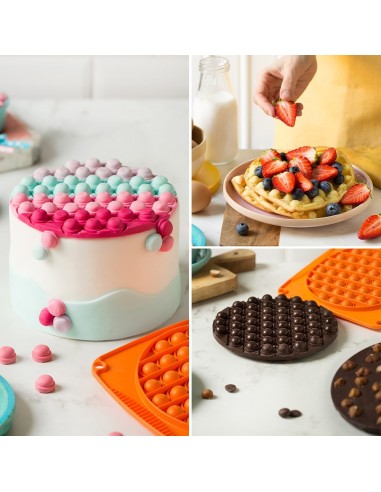 Molde de Silicona Redondo Decorpop Decora