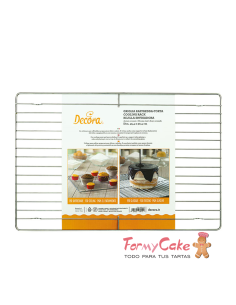 Rejilla Enfriadora Rectangular 45x30cm. Decora