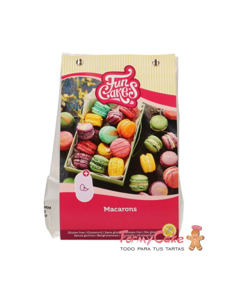 FunCakes Preparado para Macarons Sin Gluten-300g