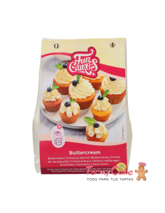 Preparado Crema De Mantequilla Sin Gluten Funcakes