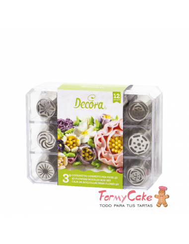 Boquillas Rusas 12ud Kit Nº3 Decora
