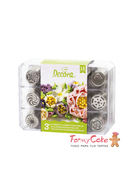 Boquillas Rusas 12ud Kit Nº3 Decora