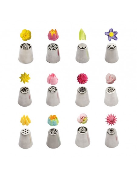 Boquillas Rusas 12ud Kit Nº3 Decora