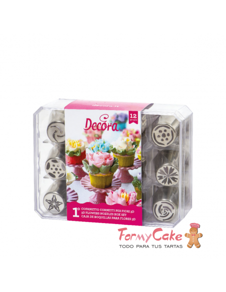 Boquillas Rusas 12ud Kit Nº1 Decora