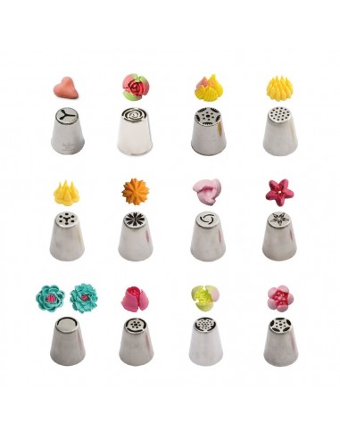 Boquillas Rusas 12ud Kit Nº1 Decora