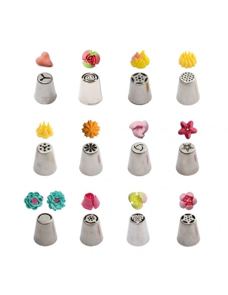 Boquillas Rusas 12ud Kit Nº1 Decora