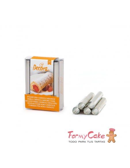 Canutos Metálicos 1,3x8 Decora