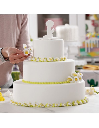 Cortante Flor Lirio/Cala 5ud Decora