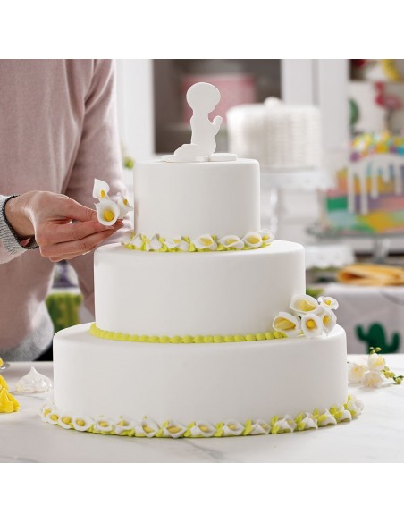 Cortante Flor Lirio/Cala 5ud Decora