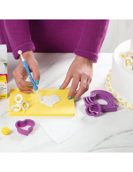 Cortante Flor Lirio/Cala 5ud Decora