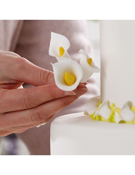 Cortante Flor Lirio/Cala 5ud Decora