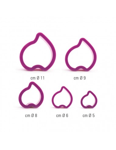 Cortante Flor Lirio/Cala 5ud Decora