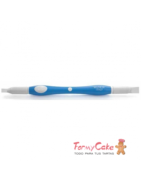 Esteca Silicona Doble Cincel Decora