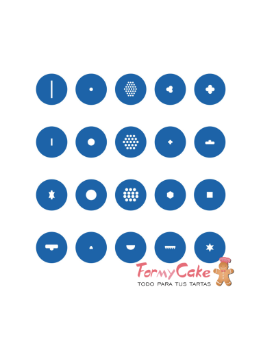 Recambios Prensa 20ud Decora