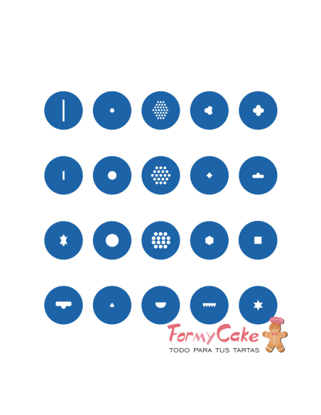 Recambios Prensa 20ud Decora