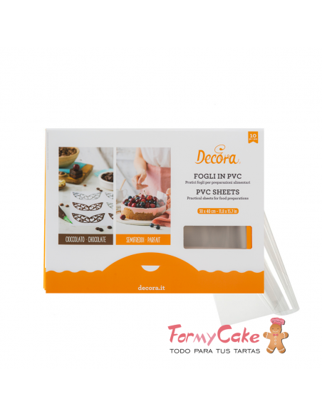 Hojas antiadherentes 30x40 cm