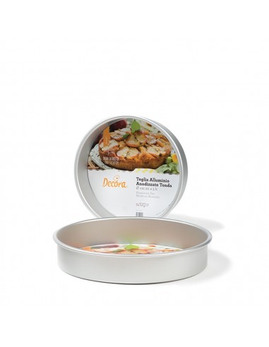 Molde Redondo Metal 30x5cm Decora