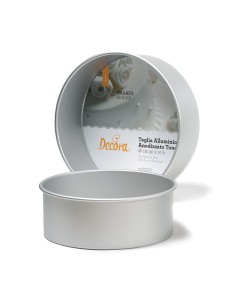 Molde Redondo Metal 25x10cm Decora 2