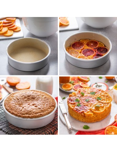 Molde Redondo Metal 25x10cm Decora