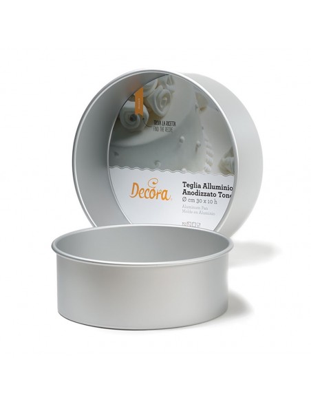 Molde Redondo Metal 15x10cm Decora