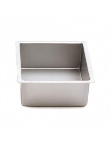 Molde Cuadrado Metal 25x25x10cm Decora