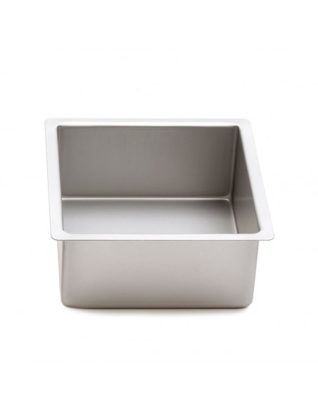 Molde Cuadrado Metal 25x25x10cm Decora