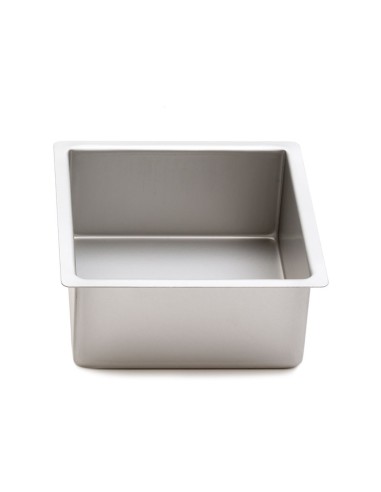 Molde Cuadrado Metal 20x20x10cm Decora