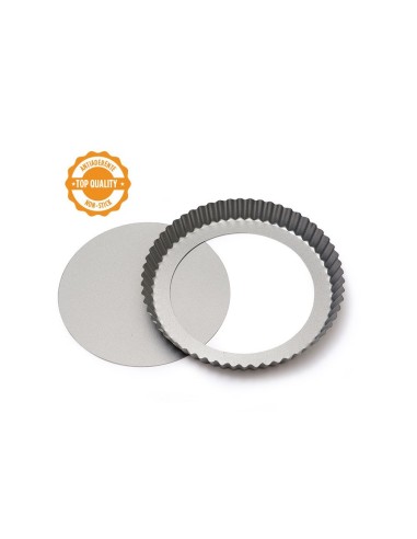 Molde Metal Redondo Rizado Desm. 25cm Decora