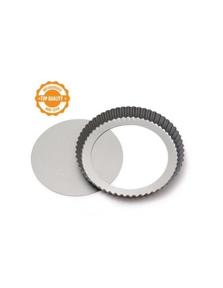 Molde Metal Redondo Rizado Desm. 20cm Decora