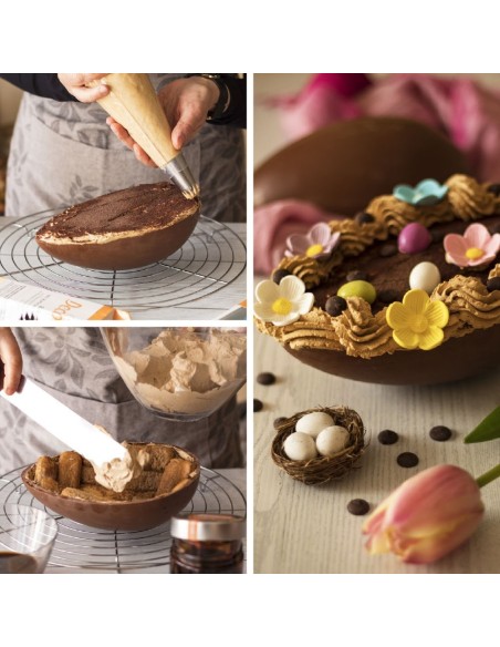 Molde 10 Huevos Pascua Decora