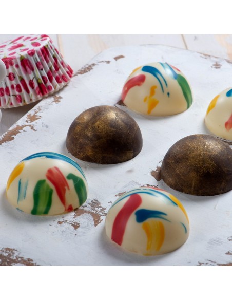 Molde 2 Semiesferas Decora