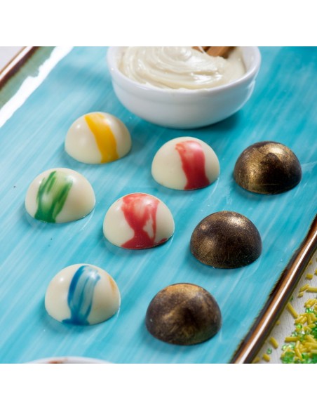 Molde 2 Semiesferas Decora