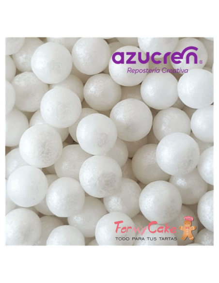 Perlas Blancas Perladas 7MM 90gr (Sin E171)Azucren