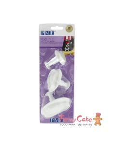 Cortante Con Expulsor Calaveras 3ud PME