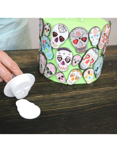 Cortante Con Expulsor Calaveras 3ud PME