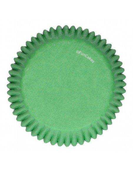Cápsulas para Hornear Verde Hierba 48ud. Funcakes