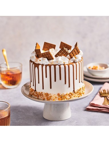 Choco Drip Dark Gold 180gr. Funcakes