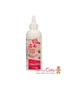 Choco Drip Naranja 180gr. Funcakes